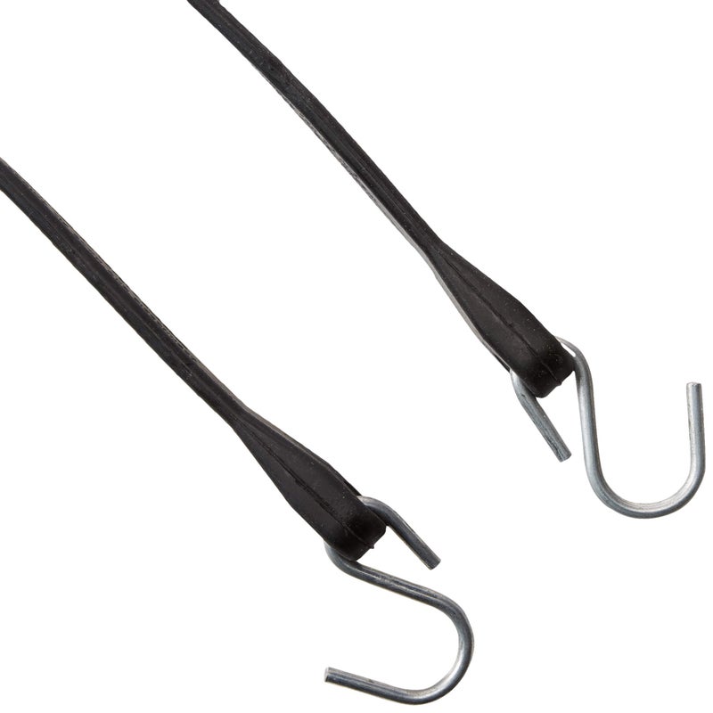 kitchentoolz 21â€³ Rubber Bungee Cords with Hooks â€“ 25 Pack Heavy Duty Rubber Tie Down Straps with Stainless Steel Hooks for Flatbed Trucks, Tarps, Gear, and Cargo - Image 4